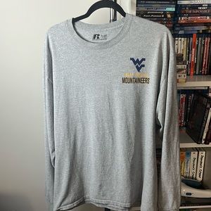 WVU XL Russell Athletic Long  Tees